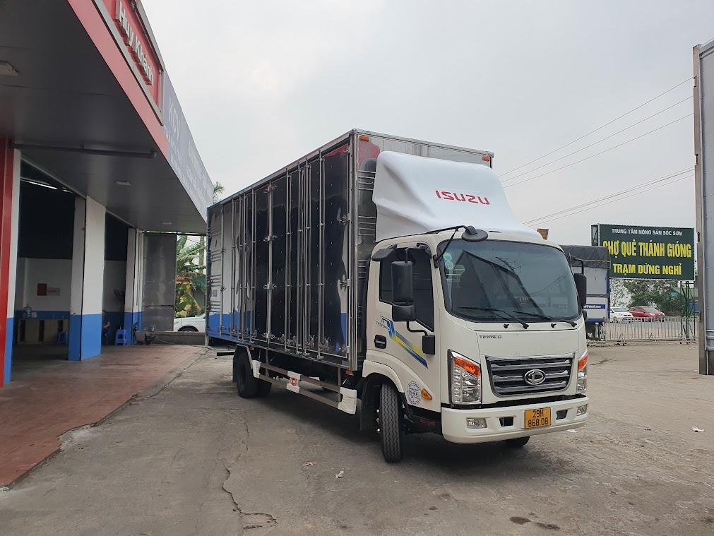 So sánh Xe tải Tera345SL Thùng Pallet & các loại thùng khác - Teraco Huy Khánh