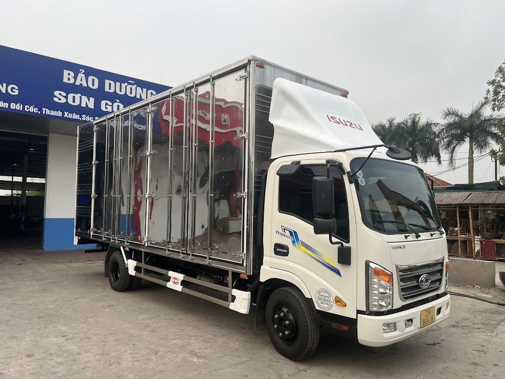 So sánh Xe tải Tera345SL Thùng Pallet & các loại thùng khác - Teraco Huy Khánh